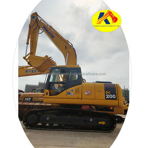 PC220 Pelle sur chenilles PC200-7 Komatsu de 20 tonnes d'occasion État d'origine avec composants de base-Moteur et moteur à vendre - Product Image 1
