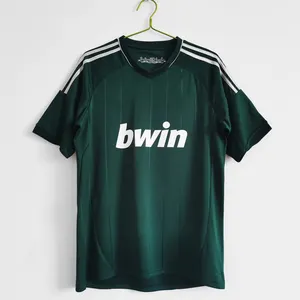 ย้อนยุคจริงKAKA BENZEMA Di Mariaเสื้อฟุตบอล 2011 2012 มาดริดฟุตบอลเสื้อวินเทจ11/12 โรนัลโด้เบ็คแฮมคลาสสิกเสื้อ