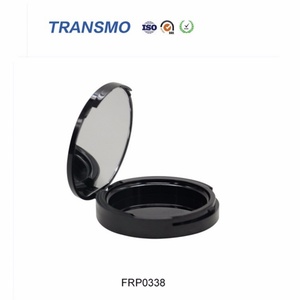 Caja de Polvo al por Mayor, Caja de Plástico Transparente para Polvos de Bebé, Etiqueta Privada, Caja Redonda de Plástico para Rubor, Envase para Polvos - Product Image 5