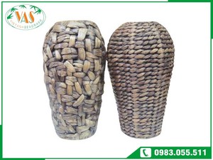 Panier de jardinière en jacinthe personnalisé OEM fait à la main jardinière en jacinthe d'eau pour la maison et le salon choix de pots de fleurs et jardinières - Product Image 5