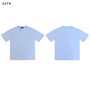 Camiseta <span class=keywords><strong>de</strong></span> Manga Corta Unisex 2026, Nueva Tendencia, Estilo Urbano, con Estampado <span class=keywords><strong>de</strong></span> Letras, Holgada, Informal, <span class=keywords><strong>de</strong></span> Algodón Puro, Antiarrugas y Transpirable - Product Image 6