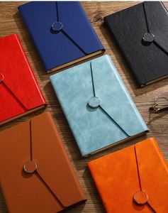 Customizable <b>A5</b> Business Notebooks Simple Meeting Record Notebook Printing Wholesale <b>Envelope</b> Design Promotion Magnetic Button - Product Image 4