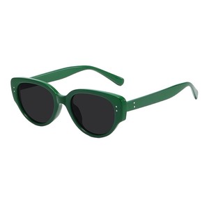 Gafas de Sol Cat Eye con Marco Verde, Polarizadas UV400, Montura Completa, Unisex, Protección Solar, Moda para Adultos 2025 - Product Image 5