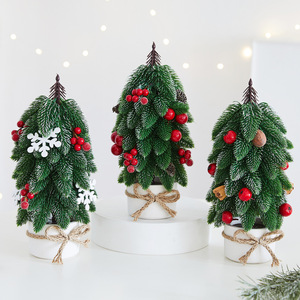 <b>Christmas</b> Decorations Factory Desktop <b>Christmas</b> <b>Tree</b> Small Potted Living Room Besson Ornaments - Product Image 1