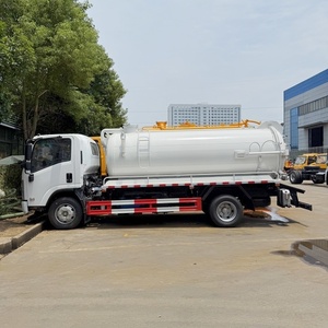 Camión de Succión de Aguas Residuales Isuzu 4X2 de 6 Toneladas y 1500 Galones, Camión de Eliminación de Residuos - Product Image 5