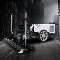 Machine de nivellement de béton automatique pour autoroutes et chaussées Robot à chape laser pour la construction de routes
