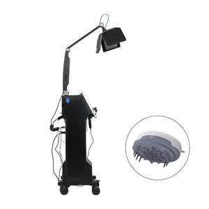 Hair Growth <b>Machine</b> Eco-Friendly Stainless Steel Plastic Salon Use 2-in-1 Analyzer Training Hair Growth <b>Massage</b> CE ROHS - Product Image 1