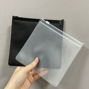 Eva Bag Evaeva Custom Logo Matte EVA Bag Eco-friendly Black Storage Bag For Accessory Small Packaging Bag