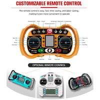 Promotion : Robot Tondeuse Télécommandé Sans Fil à Essence/Diesel CE EPA pour Jardin et Agriculture Tout-Terrain