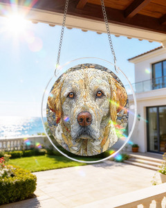 Rompecabezas de Perro para Mascotas, Atrapasoles, Diseño Personalizado al por Mayor, Decoración Colgante para Tiendas de Mascotas, Suministros de Manualidades - Product Image 3