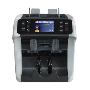 Beste Mix Denominatie Bankbiljet Valuta Geld Teller Valuta Cash Sorteren En 2 Pocket Geld Teller Detecteren Machine