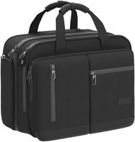 Sac de transport élégant pour ordinateur portable 17,3'' en néoprène imperméable avec barre de traction, personnalisable en usine, idéal pour les voyages, le travail et les affaires