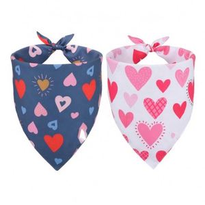 ผ้าพันคอสุนัขแบบสามเหลี่ยมปรับได้ ปลอกคอสัตว์เลี้ยงแบบเรียบพร้อมพิมพ์โลโก้ ผ้าพันคอแบบซักได้ ผลิตภัณฑ์ส่งเสริมการขายสำหรับสัตว์เลี้ยง - Product Image 2