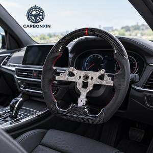 Geschmiedetes Carbon-Faser-LED-Lenkrad für Chevrolet Corvette C6 C5 C7 C8 Z06 Zr1 Stingray Grand Sport 2005 2006 2004 - Product Image 4
