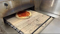 BAKERS ROCK Pierre Ceinture Pizza Commercial Empilable Gaz-Électrique Alimenté ETL CE 16 "18" 32 "Convoyeur Four À Pizza