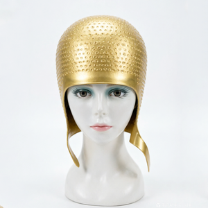 Casquette de coloration capillaire professionnelle réutilisable avec crochet, outils de salon de coiffure - Product Image 6