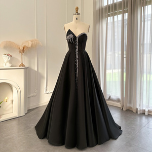 Abiti da Sera Arabi Sharon Said con Spacco, Cristalli di Dubai, Arancione <span class=keywords><strong>e</strong></span> <span class=keywords><strong>Fucsia</strong></span> per Donne, Abiti da Cerimonia Nuziale - Product Image 2