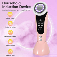 Nouvel appareil de beauté multifonction 7-en-1 2026 : Micro-courant, lifting, massage visage et cou, compresse chaude