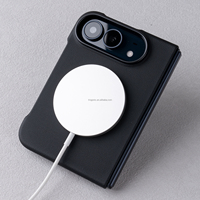 Étui en cuir vegan de qualité supérieure Trogonic pour iPhone Duo avec anneau magnétique intégré, coque arrière protectrice antichoc