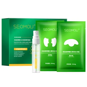 OEM Wholesale Collagen Forehead And Cheek Collagen Magic Transparent Patch With Serum Spray Set