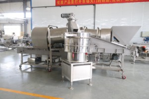 Máquina Multifuncional Certificada CE para Cubos de Pollo y Pescado, Máquina para Rebozar con Harina - Product Image 6