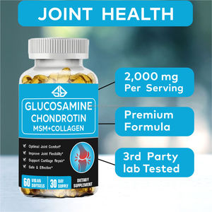 Capsules de Glucosamine, MSM, Collagène et Chondroïtine à Base d'Extraits Végétaux pour la Flexibilité Articulaire et la Réparation du Cartilage chez l'Adulte, Marque Blanche, 60 Comprimés - Product Image 4