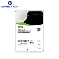 Disco Duro Empresarial Original ST18000NM005J Exos X18 de 18 TB, 12 Gb/s, Doble Puerto SAS, 7200 RPM, 256 MB de Caché, Encriptación SED