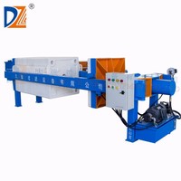 Nouvelle presse à filtre à cadre semi-automatique industrielle à compression hydraulique, 12 zones de filtration, volume de la chambre de 182 L pour solide-liquide