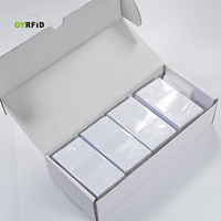 Auf Lager NFC215 Chip PVC Weiße Blanko-Karte CR80 13,56MHz Bedruckbare RFID NFC Smart Card