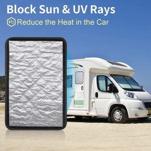 <span class=keywords><strong>Pare</strong></span>-soleil pliable pour porte de <span class=keywords><strong>camping</strong></span>-<span class=keywords><strong>car</strong></span>, rideau occultant pour douche de <span class=keywords><strong>camping</strong></span>-<span class=keywords><strong>car</strong></span> - Product Image 4