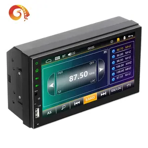 Tela de Toque 2din Carro Mp5 Player 7 Polegadas Multimedia Player Suporte BT Rádio com AUX USB No Cartão SD