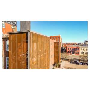 Panneaux de mur-rideau en alliage d'<span class=keywords><strong>aluminium</strong></span>, taille personnalisée, résistants à la corrosion, isolants thermiques, revêtement extérieur pour les lieux publics - Product Image 6