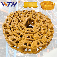 Maillons de chenilles pour bulldozers Komatsu D20 D31 D37Px-23 D45 D50 D51 D60 D65 D85 D85Ex D85Px D155 D155-6 D155Ax-5 D155Ax-6 D275 D375