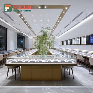 Exhibidor de Joyería para Interiores de Tiendas, Superficie Pulida, Mueble de Joyería para Tiendas de Marca - Product Image 1