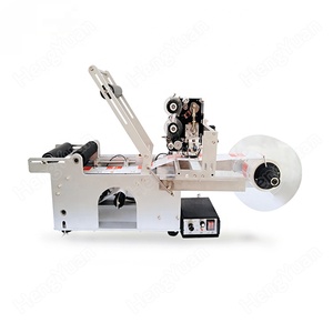 Máy Dán Nhãn Chai Tròn Bán Tự Động HYT-50 Dụng Cụ Dán Nhãn Kỹ Thuật Số Tự Dính Không Khô Để Bàn - Product Image 5