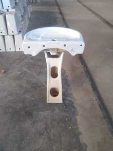 Juego de Lavabos de Pedestal Ovalados Modernos de Primera Calidad 1814 para Baño a Precio de Mayoreo - Product Image 3