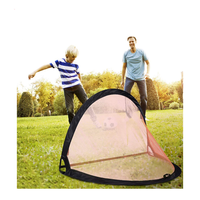But de football pliable pour enfants, facile à installer, durable, en tissu Oxford 210D, portable, pour l'entraînement de football en extérieur, lot de deux