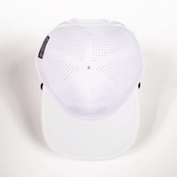 Gorra de Béisbol Deportiva de Malla Impermeable de 5 Paneles al por Mayor, Gorras de Golf con Logotipo Personalizado para Camioneros, Gorras con Parche de Cierre a Presión Láser al por Mayor