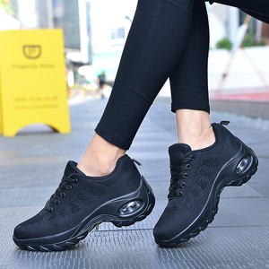 Wholesale Big Size Knit Upper Air <b>Cushion</b> Women Running <b>Walking</b> <b>Shoes</b> Sneakers for Women - Product Image 5