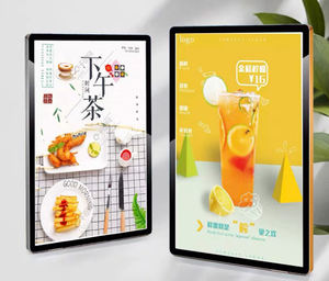 Caja de Luz LED de 600x1200 mm, Cartel de Aluminio para Montaje en Pared, Cubierta Magnética Ultrafina, Letrero Luminoso para Tienda, Restaurante, Cine - Product Image 3