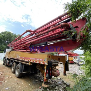 Machines de pompage d'<span class=keywords><strong>occasion</strong></span> <span class=keywords><strong>Mercedes</strong></span> 12 roues Actros Chassis technologie Putzmeister Camion pompe à béton SANY 56 mètres BOOM - Product Image 4