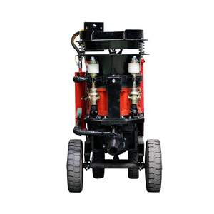 Bomba de Hormigón <span class=keywords><strong>Proyectado</strong></span> Húmedo/Seco de Alta Presión Móvil Xuanhua, Manguera de 20 mm, Equipo de Pulverización Refractaria para Construcción de Cimentaciones de Carreteras y Puentes - Product Image 3