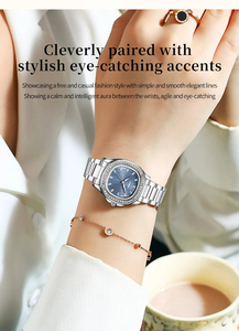 Orologi <span class=keywords><strong>da</strong></span> <span class=keywords><strong>donna</strong></span> quadrati Top orologi <span class=keywords><strong>da</strong></span> <span class=keywords><strong>donna</strong></span> in acciaio <span class=keywords><strong>orologio</strong></span> al quarzo impermeabile <span class=keywords><strong>orologio</strong></span> <span class=keywords><strong>da</strong></span> <span class=keywords><strong>donna</strong></span> <span class=keywords><strong>elegante</strong></span> di lusso - Product Image 2