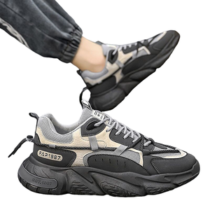 Chaussures de sport d'été pour hommes, respirantes en maille, à semelle souple et tendance, pour la course et les loisirs printaniers - Product Image 1