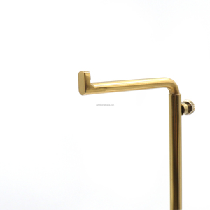 Phong Cách Hiện Đại Có Thể Tháo Rời Có Thể Gập Lại Vàng Kim Loại Dễ Dàng Lắp Ráp Túi Hiển Thị Giá Trung Tâm Mua Sắm Cửa Sổ Da Hàng Hóa Quầy Cửa Hàng - Product Image 5