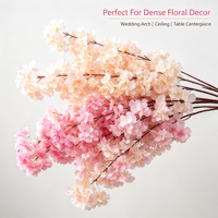 Décoration suspendue surdimensionnée en forme de branche de cerisier pour chapiteau nuptial, accessoire de mise en scène festive pour événements
