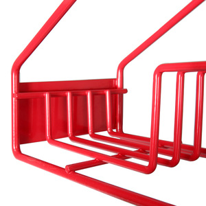 Rak Buah Logam Rak Sirup Penyimpanan Kopi Pembagi Cangkir Rak <span class=keywords><strong>Display</strong></span> Trapesium 4 Lubang - Product Image 4