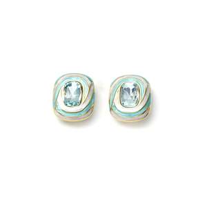 Fashion <b>Stud</b> <b>Earrings</b> 316L Stainless Steel PVD Gold Plating Sustainable Resistant - Product Image 1