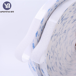 Eco-friendly <span class=keywords><strong>3</strong></span> M su due lati duamulti funzionale di nylon forte adesivo gancio e anello di nastro magico backed nastro - Product Image 2