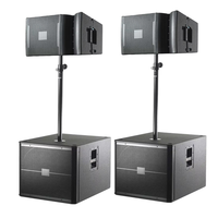Enceintes Line Array PA VRX932LA Néodyme 12'' & 18'' Basses Actives/Passives 800W 16 Ohm Stéréo/Mono/Surround